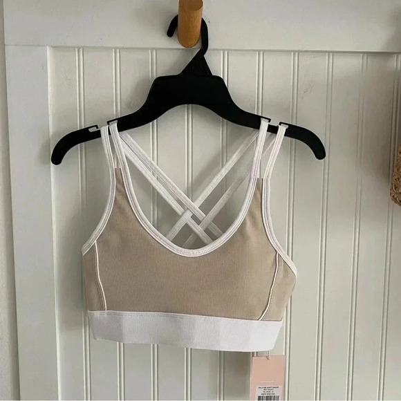 Wilo the Label Women’s Ribbed Sports Bra and Swift Short Clay Set Small - Picture 7 of 12